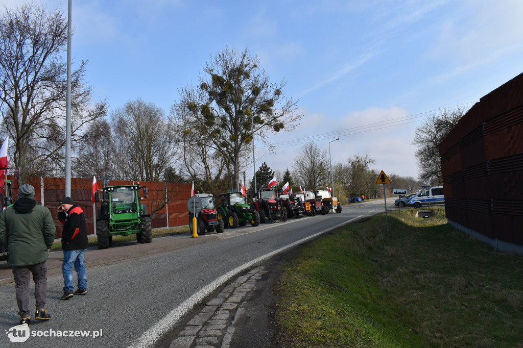 Strajk rolników w Kuznocinie