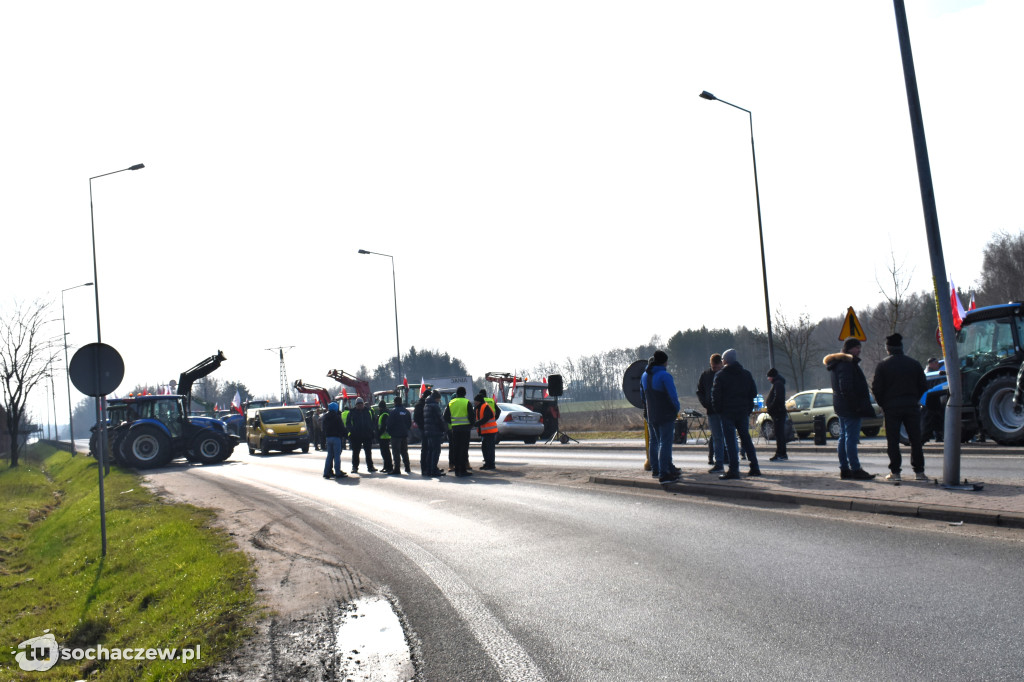 Strajk rolników w Kuznocinie