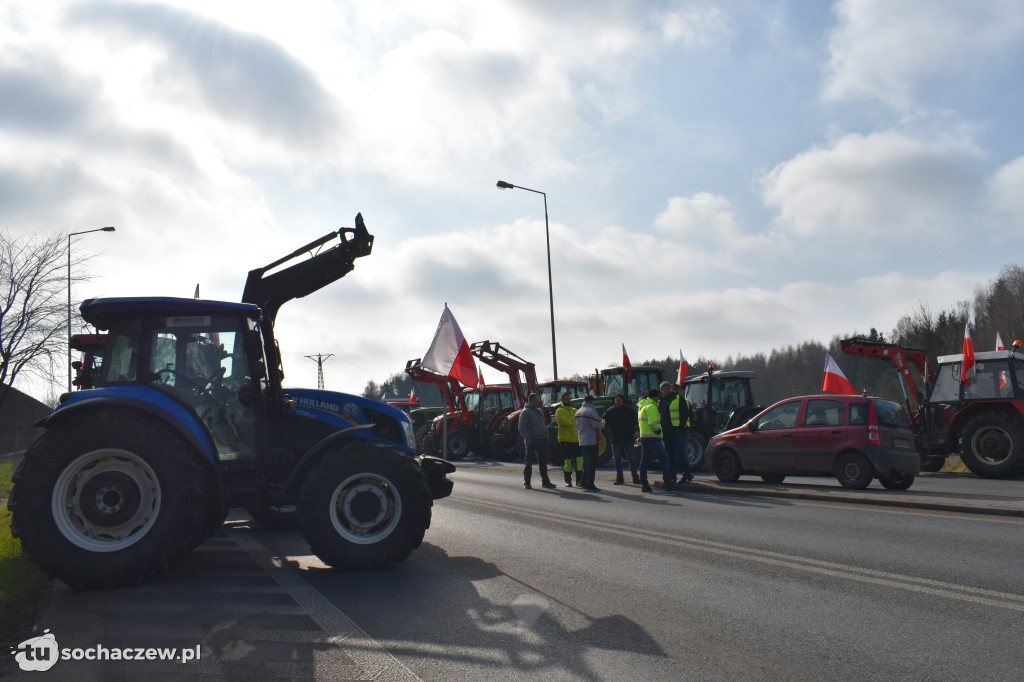 Strajk rolników w Kuznocinie