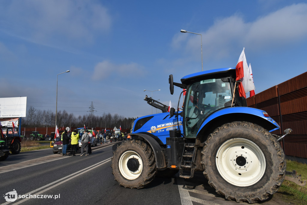 Strajk rolników w Kuznocinie