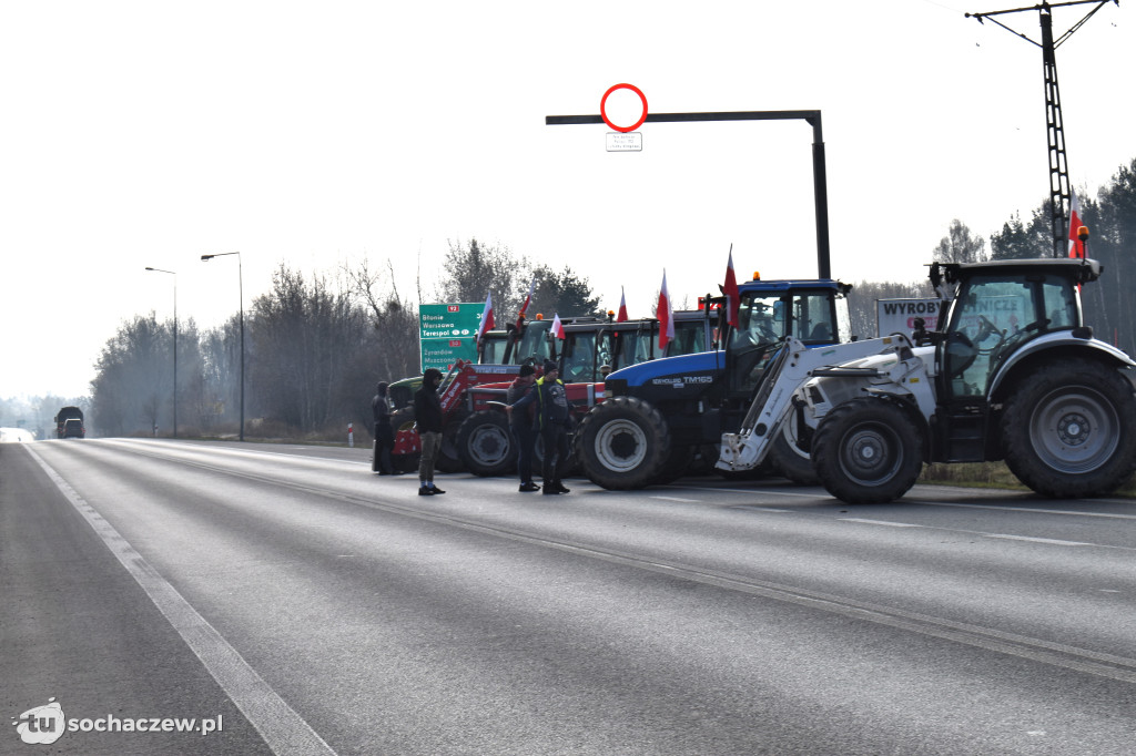 Strajk rolników w Kuznocinie