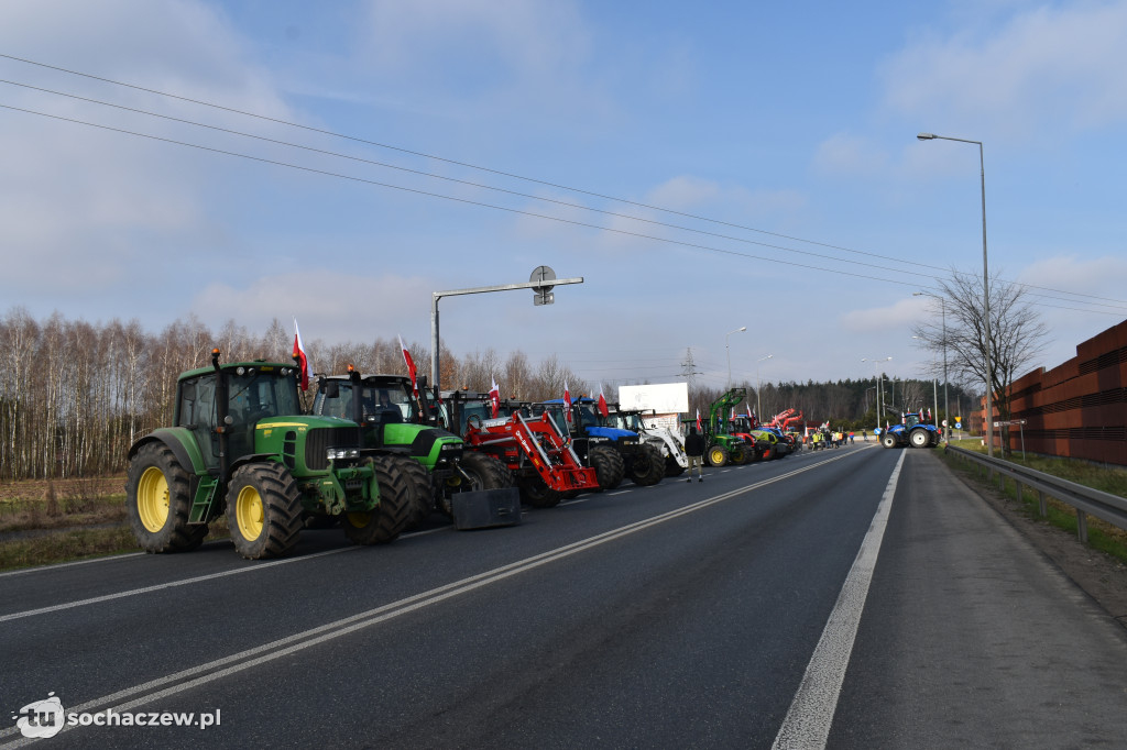 Strajk rolników w Kuznocinie