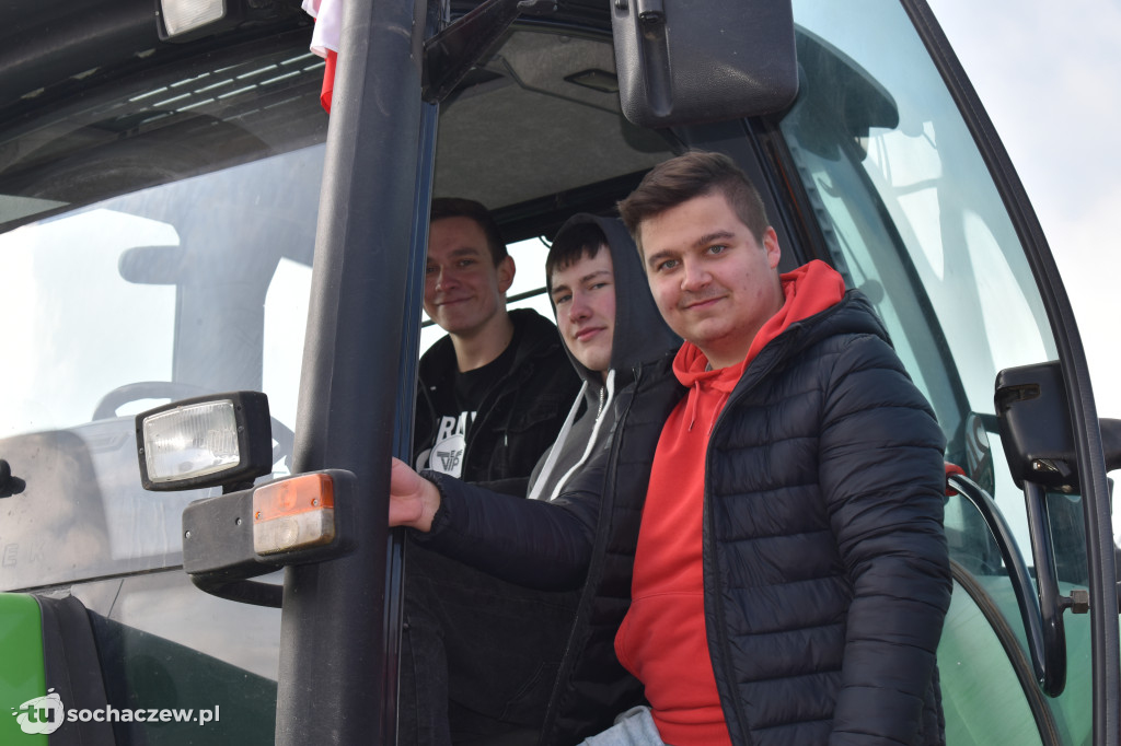 Strajk rolników w Kuznocinie