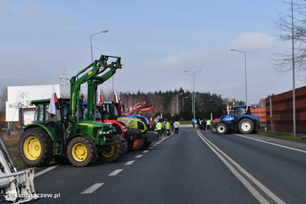 Strajk rolników w Kuznocinie