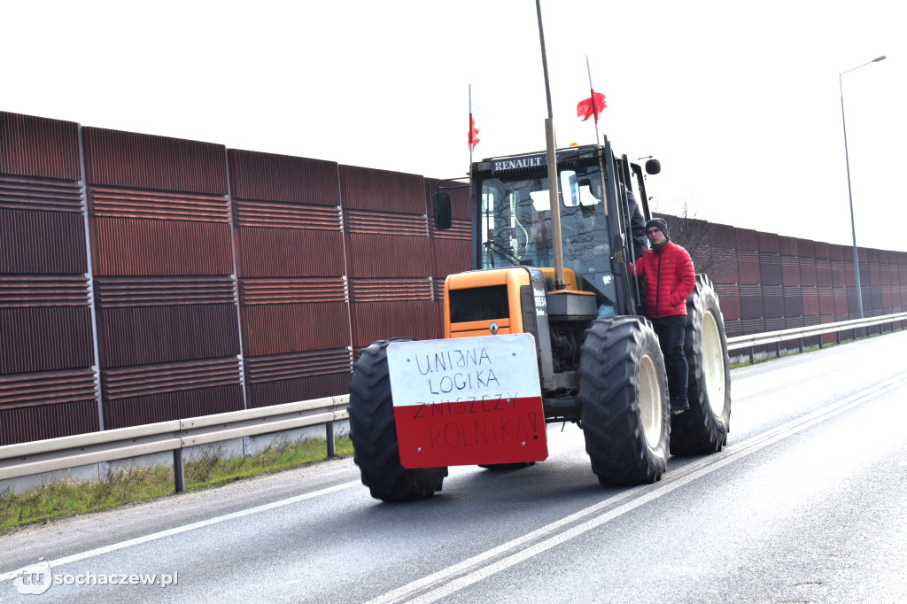 Strajk rolników w Kuznocinie