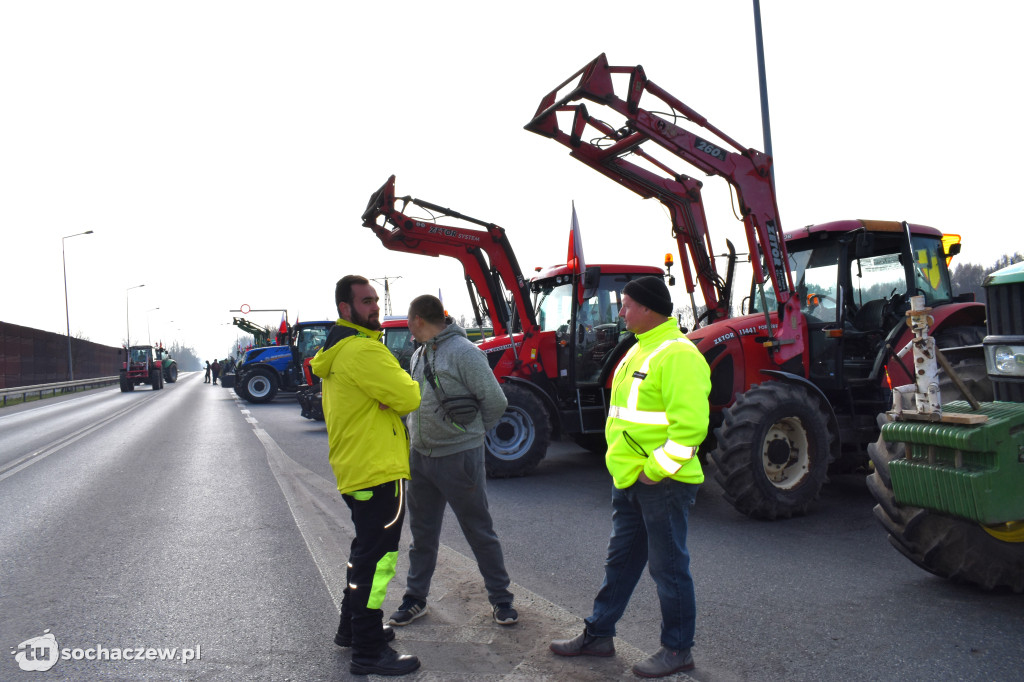 Strajk rolników w Kuznocinie