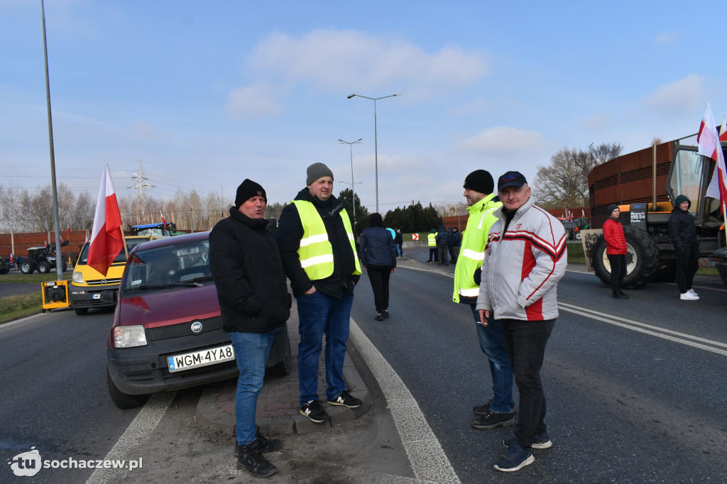 Strajk rolników w Kuznocinie