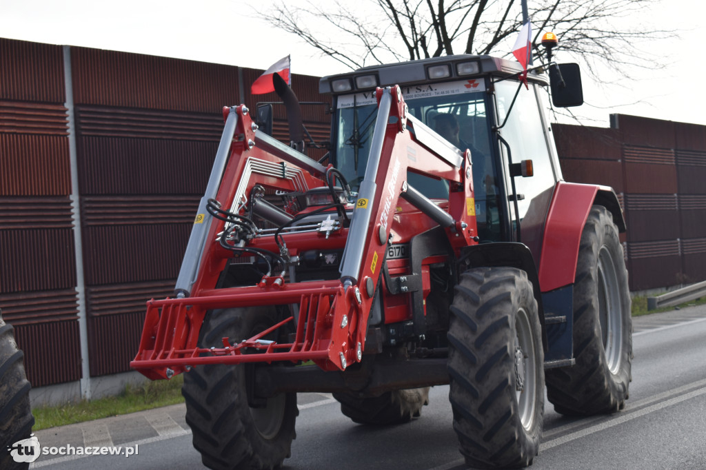 Strajk rolników w Kuznocinie