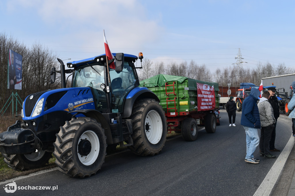 Strajk rolników w Kuznocinie