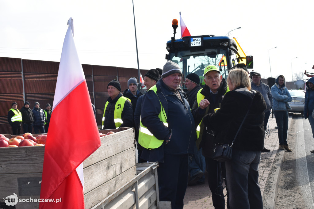 Strajk rolników w Kuznocinie