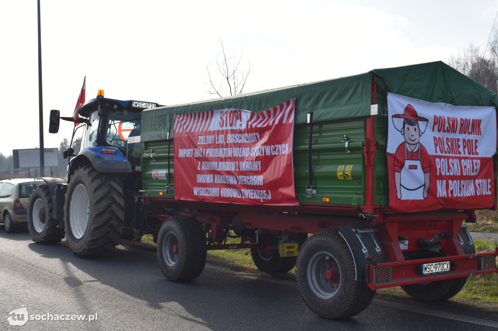 Strajk rolników w Kuznocinie