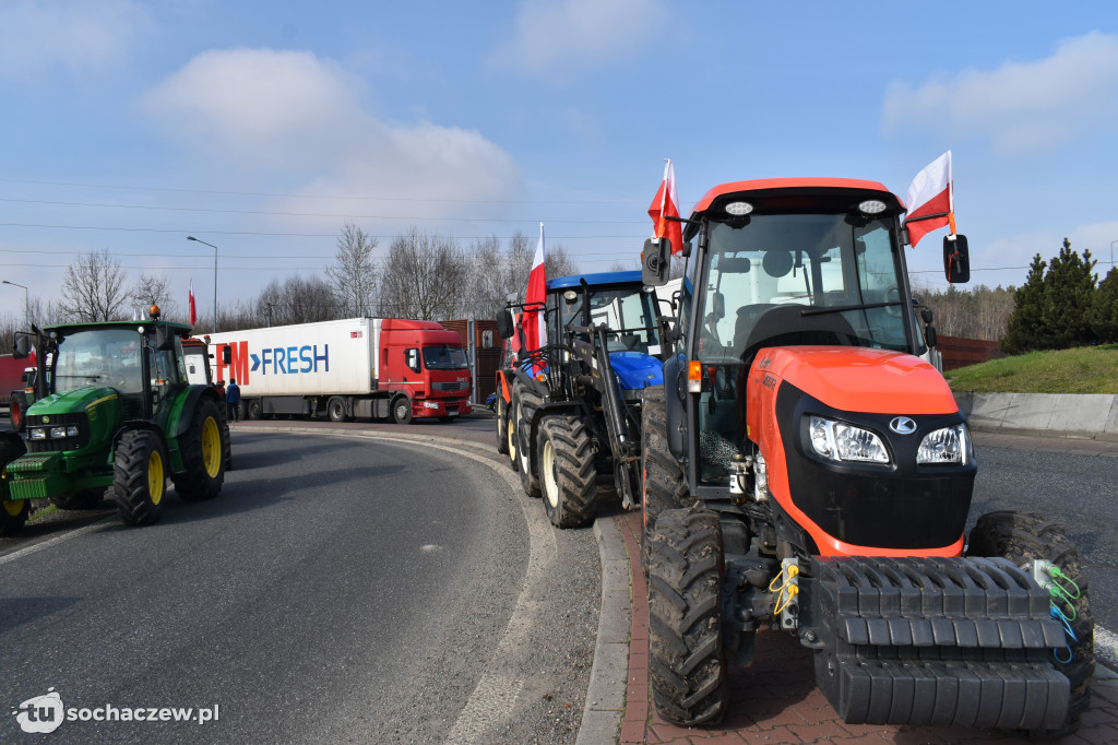 Strajk rolników w Kuznocinie