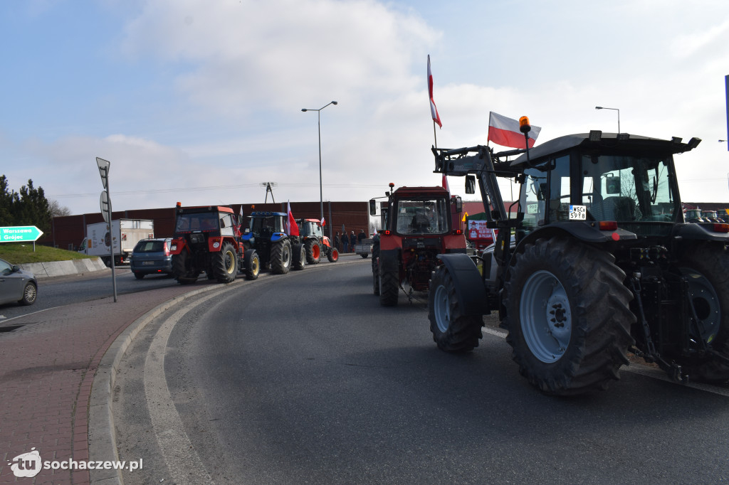 Strajk rolników w Kuznocinie