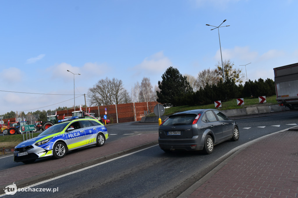Strajk rolników w Kuznocinie