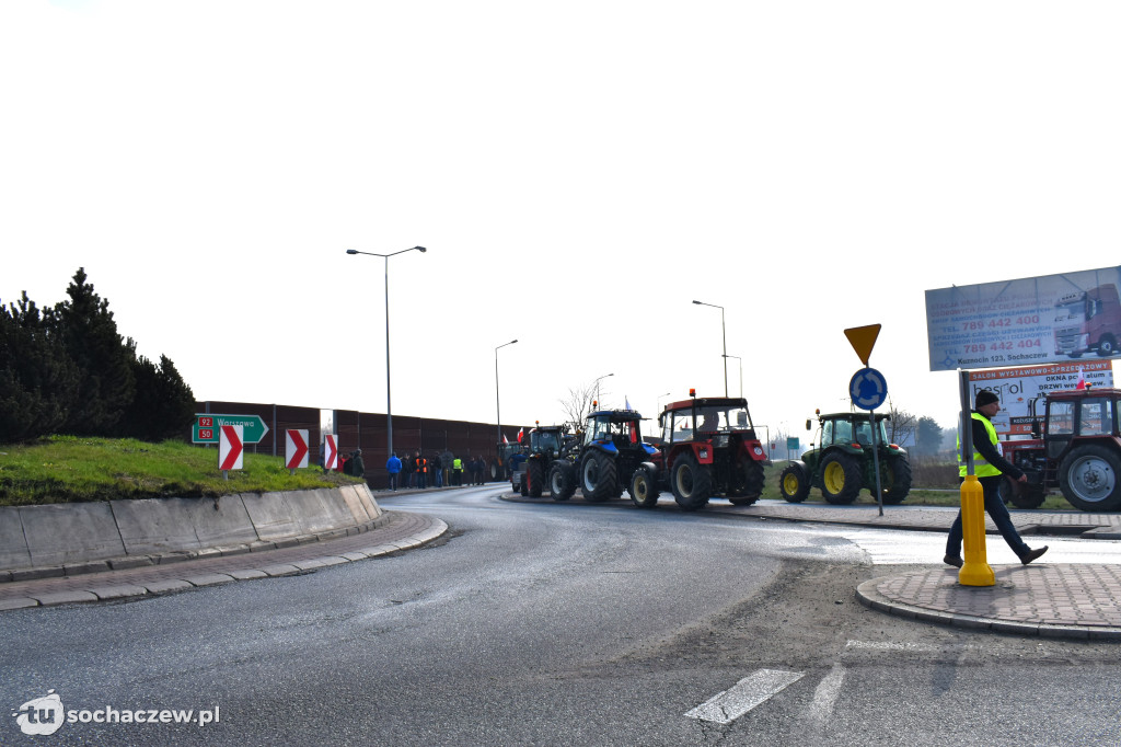 Strajk rolników w Kuznocinie