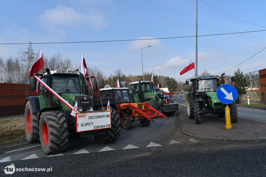 Strajk rolników w Kuznocinie