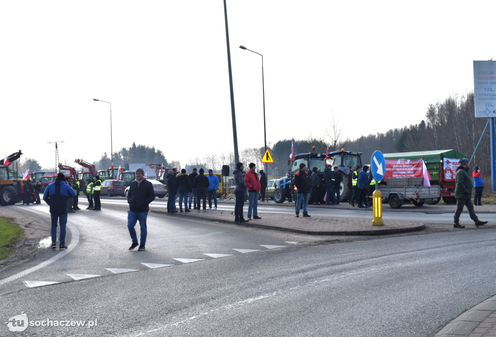Strajk rolników w Kuznocinie