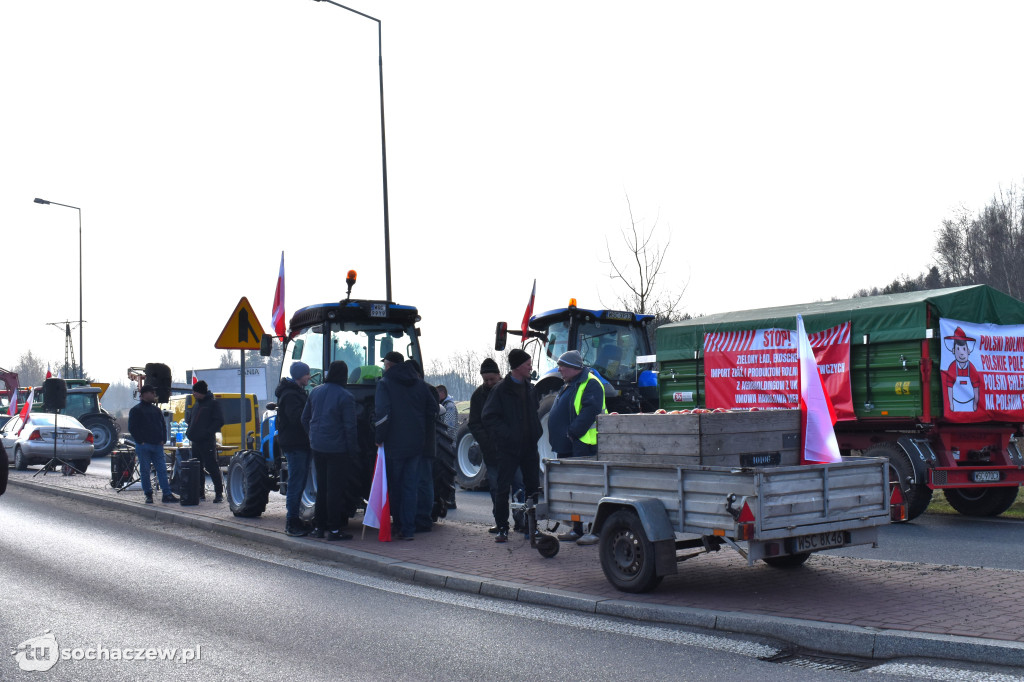 Strajk rolników w Kuznocinie