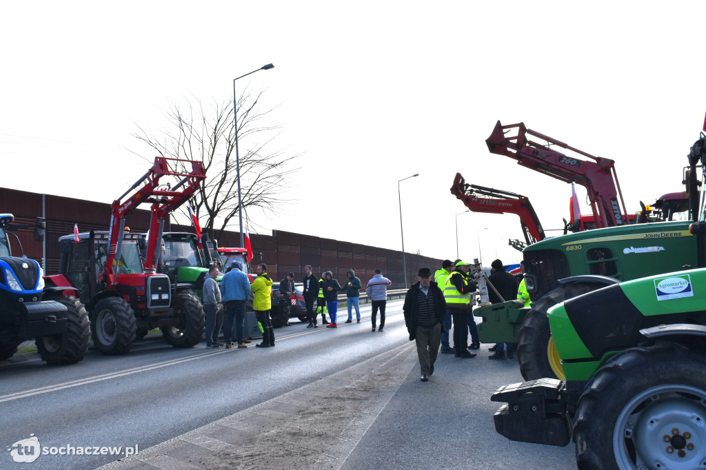 Strajk rolników w Kuznocinie