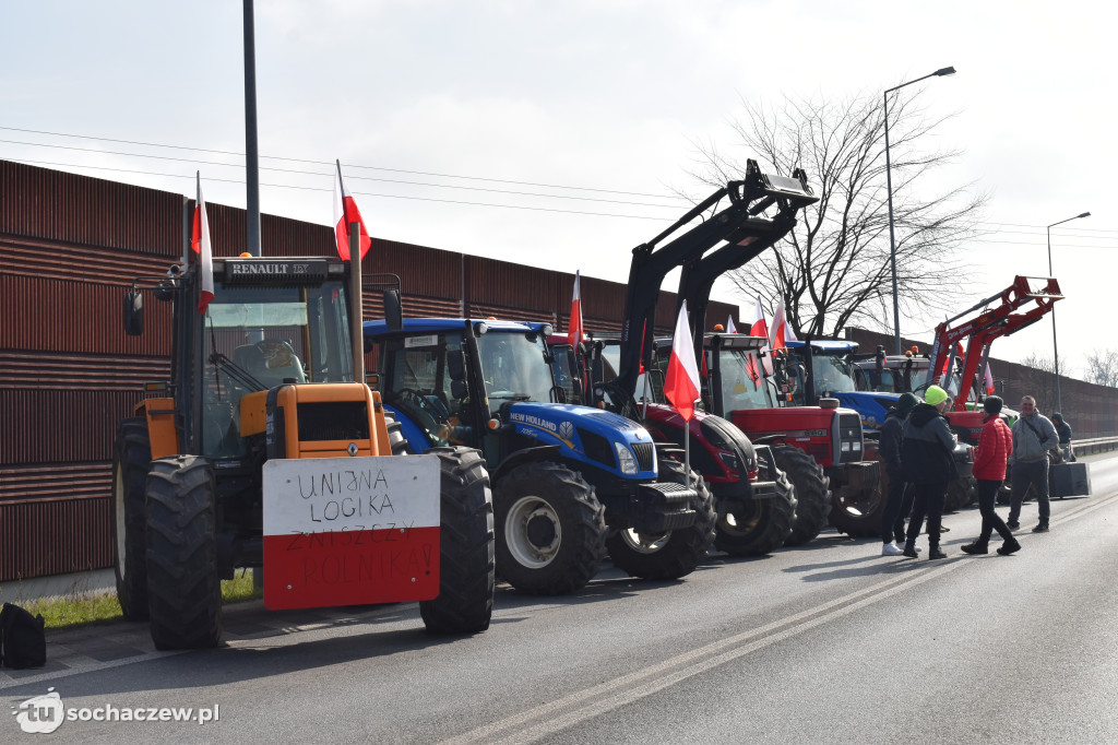 Strajk rolników w Kuznocinie