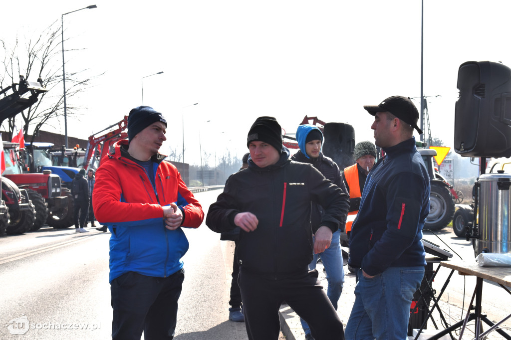 Strajk rolników w Kuznocinie