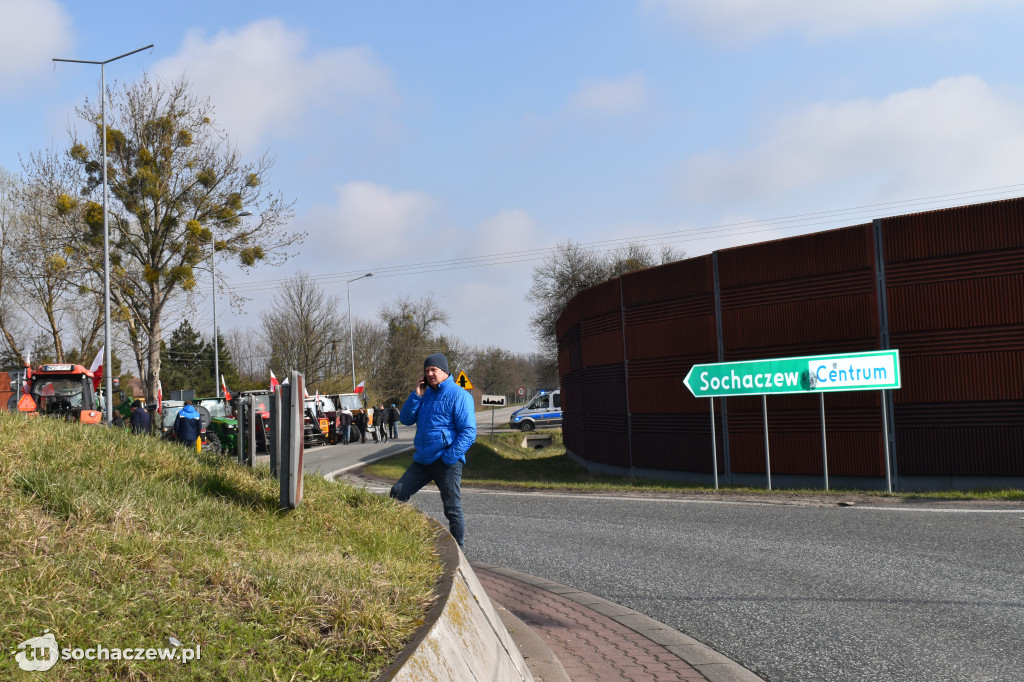 Strajk rolników w Kuznocinie