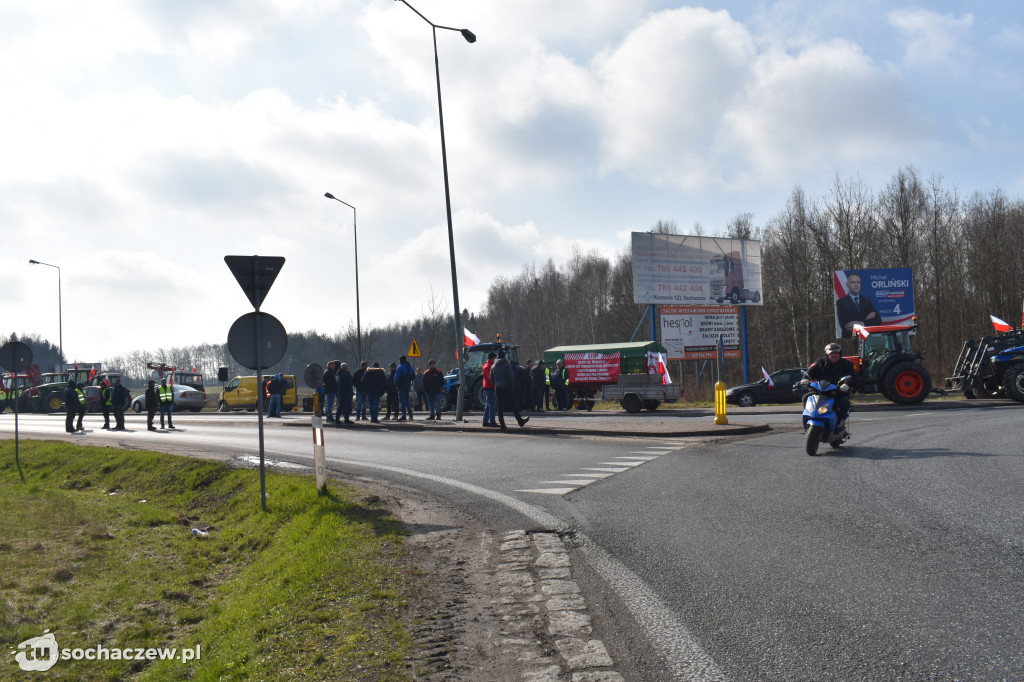 Strajk rolników w Kuznocinie