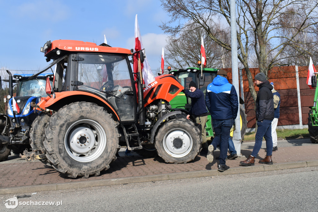 Strajk rolników w Kuznocinie