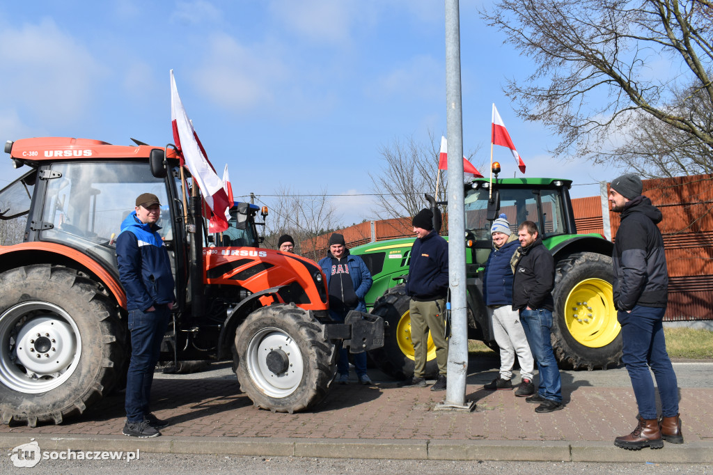 Strajk rolników w Kuznocinie