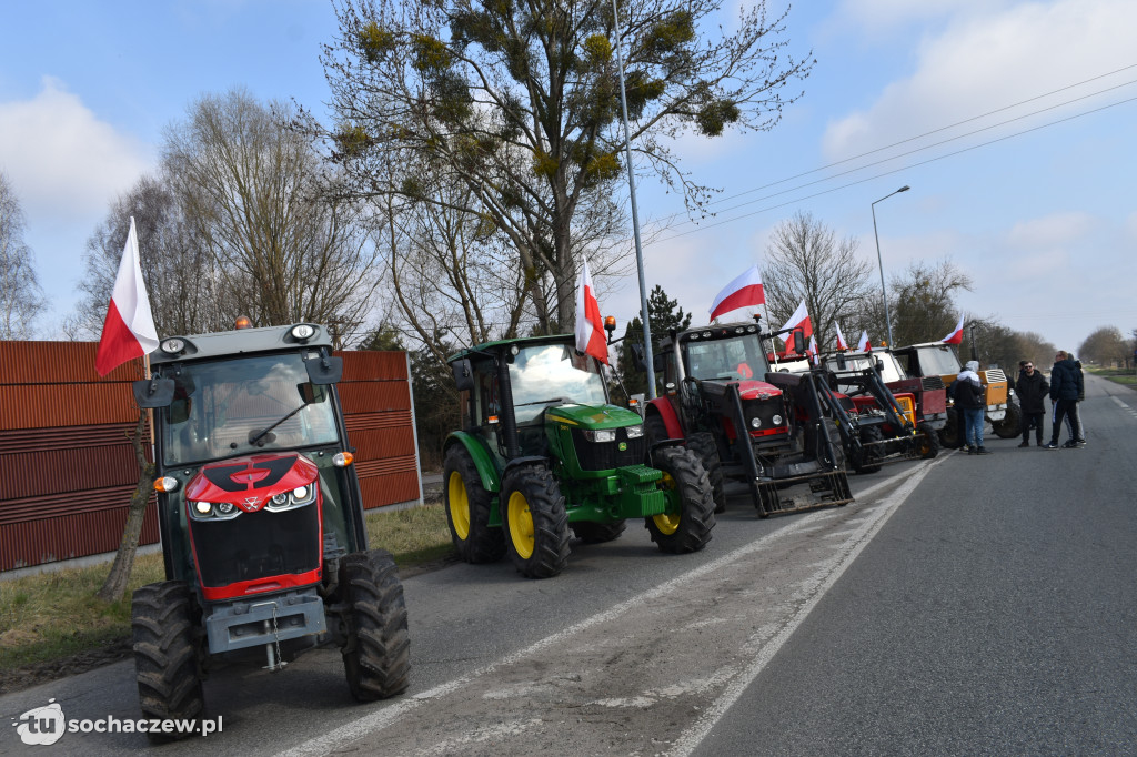 Strajk rolników w Kuznocinie