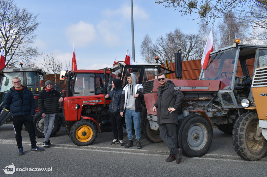 Strajk rolników w Kuznocinie