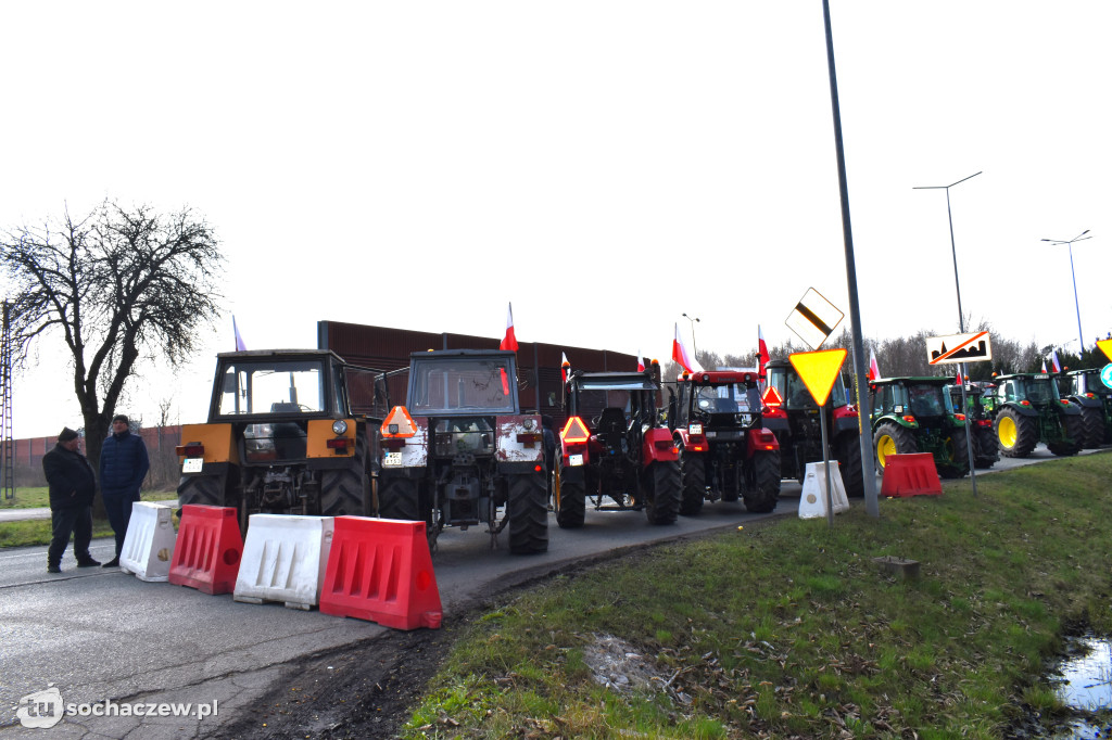 Strajk rolników w Kuznocinie