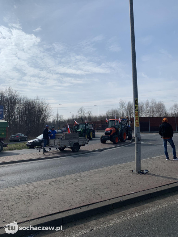 Strajk rolników w Kuznocinie