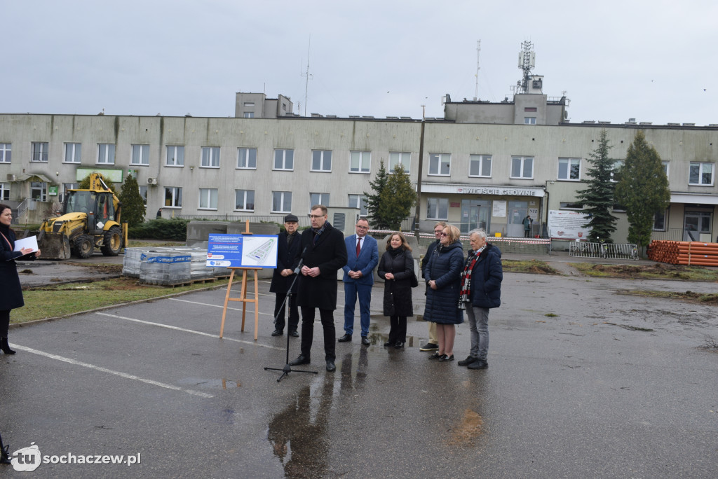 Przebudowa parkingu przy szpitalu