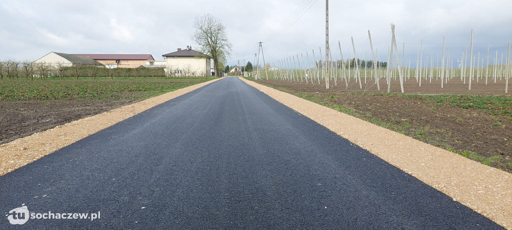 Droga w Karolkowie Rybnowskim wyremontowana