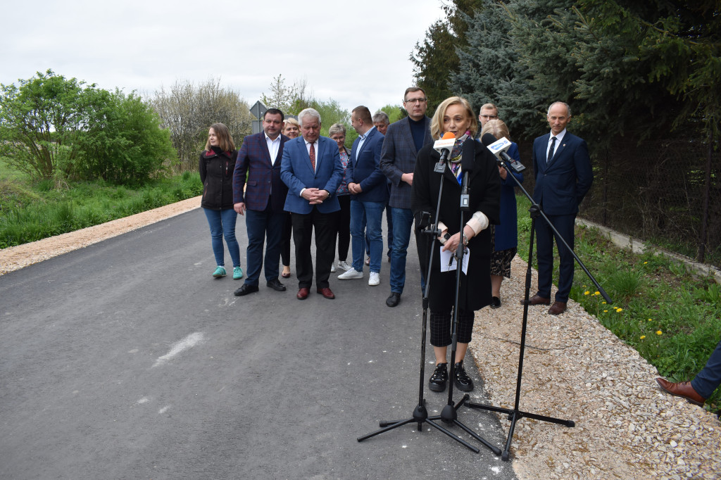 Droga Wikcinek - Marysinek - Jeżówka oddana do użytku