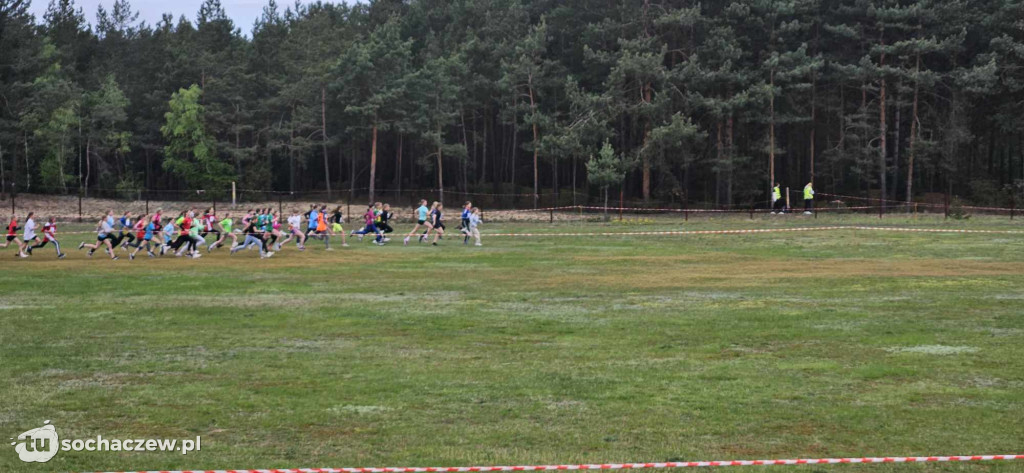 Międzypowiatowe Sztafetowe Biegi Przełajowe w Młodzieszynie