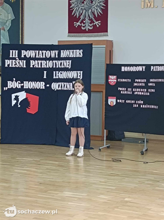 Podsumowanie III Powiatowego Konkursu Pieśni Patriotycznej  i Legionowej