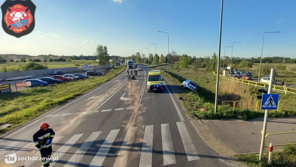 Wypadek w Kamionie