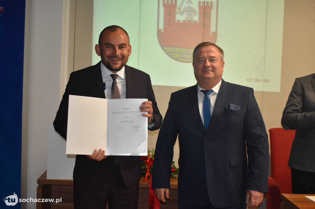 Burmistrz Daniel Janiak zaprzysiężony