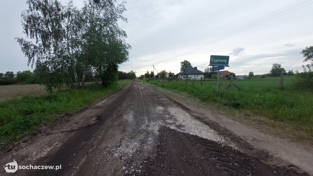 Ruszył remont drogi powiatowej Rybno - Żdżarów