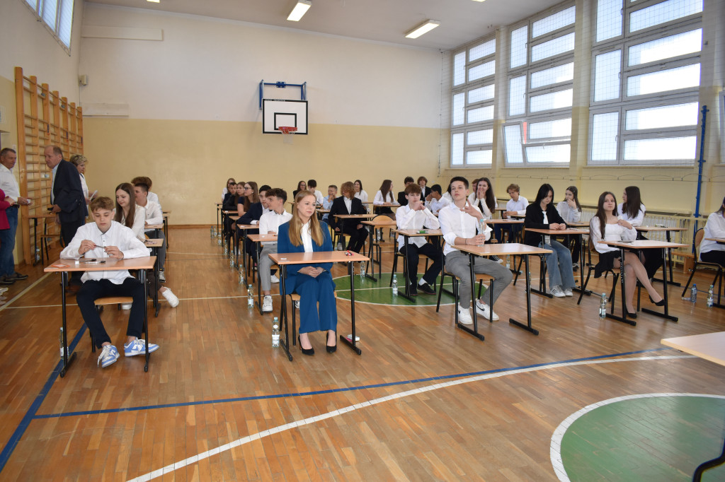 Egzamin ósmoklasisty w Czwórce