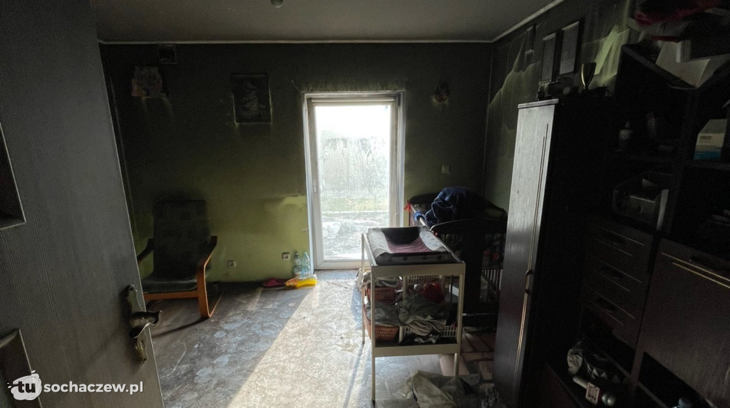 Pożar w Paulince, rodzina straciła dach nad głową