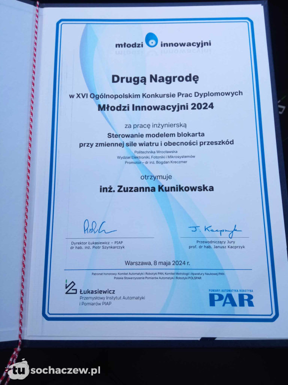 Zuzia Kunikowska z sukcesem w ogólnopolskim konkursie