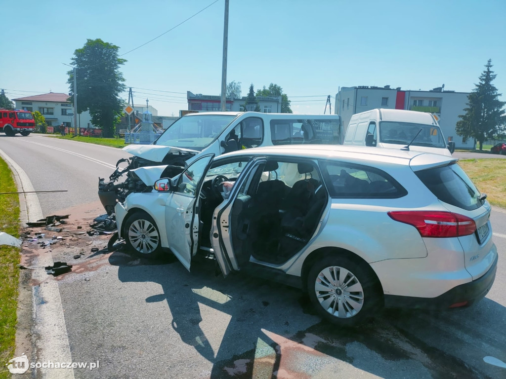 Poniedziałkowe interwencje sochaczewskiej straży pożarnej