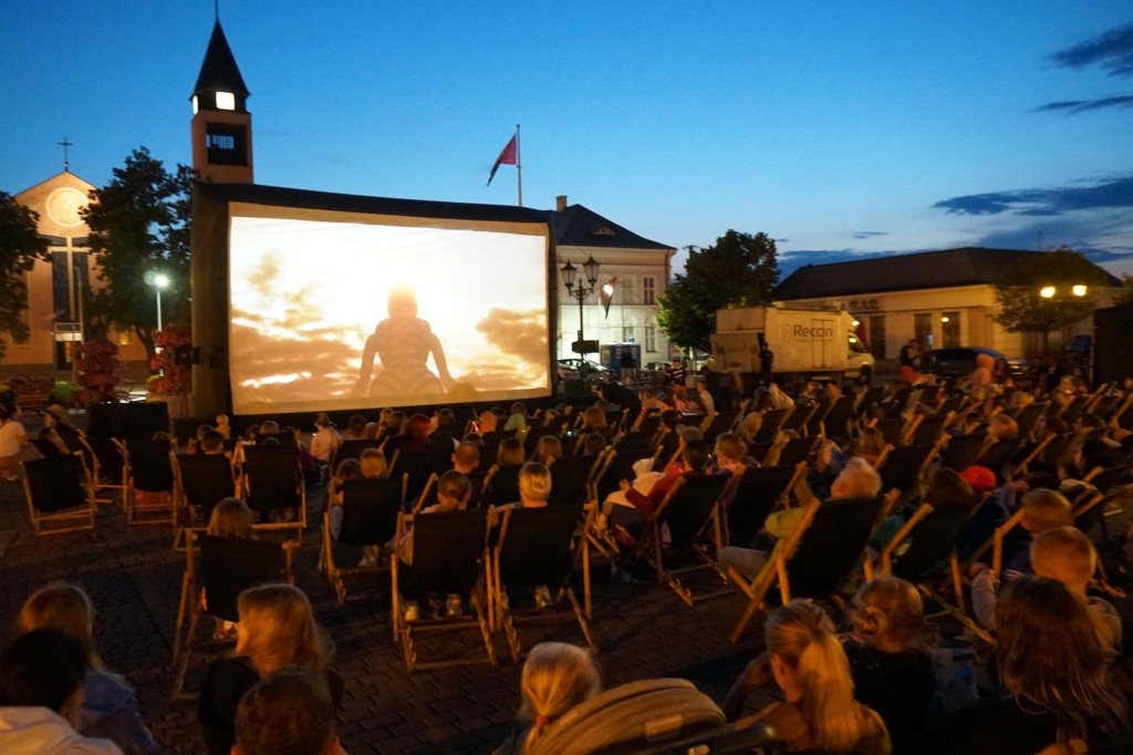 Kino letnie na pl. Kościuszki