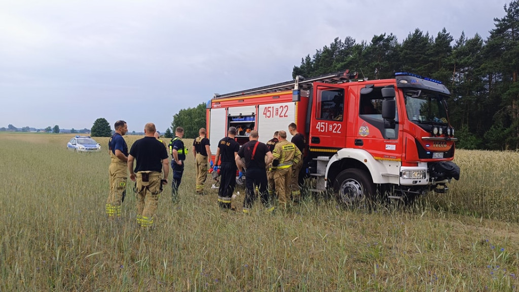 Sprawca wypadku w powiecie łowickim odnaleziony