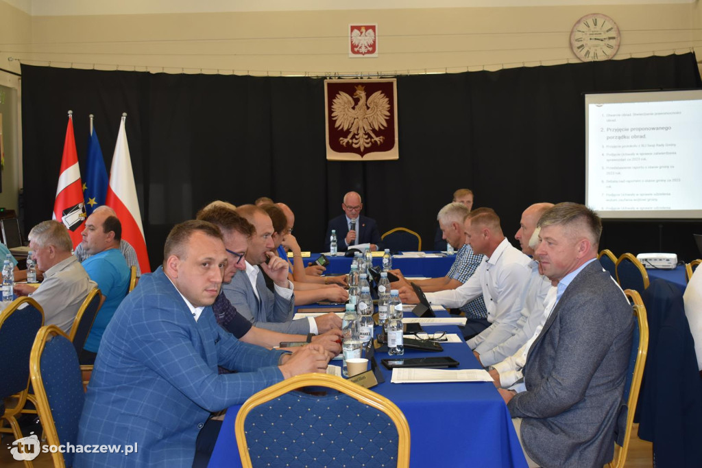 Sesja absolutoryjna w Młodzieszynie 2024