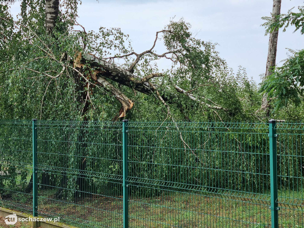 Burza w gminie Iłów