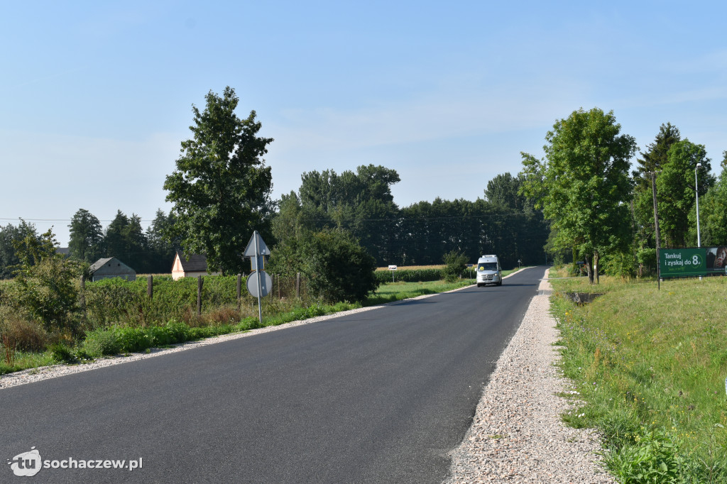 Droga w Jasieńcu odebrana